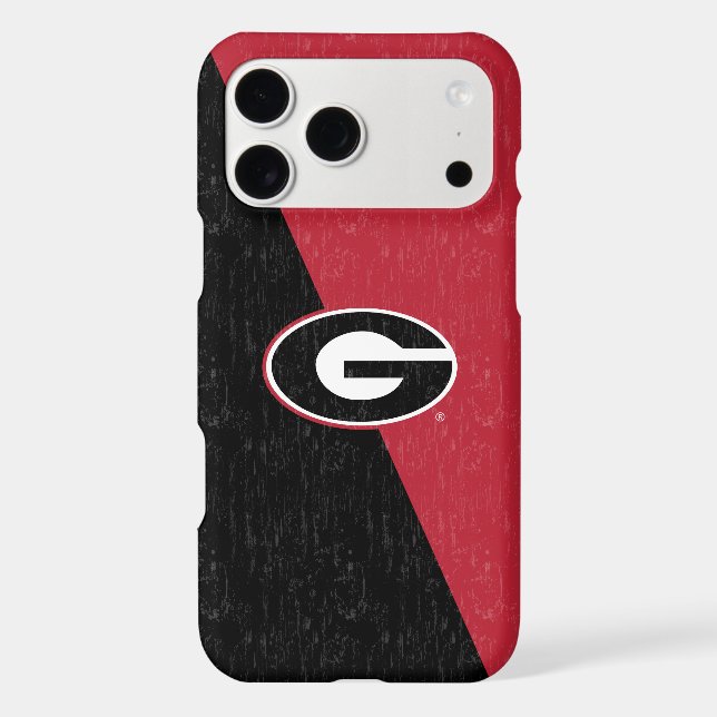 Georgia Bulldogs Logo | Distressed Case-Mate iPhone Case (Back)