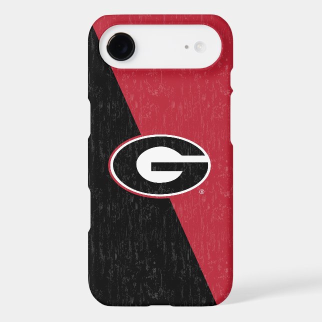 Georgia Bulldogs Logo | Distressed Case-Mate iPhone Case (Back)