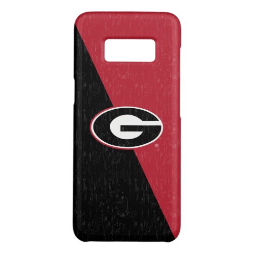 Georgia Bulldogs Logo  Distressed Case_Mate Samsung Galaxy S8 Case
