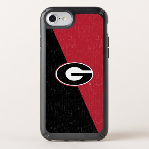Georgia Bulldogs Logo  Distressed Speck iPhone SE876s6 Case