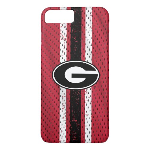 Georgia Bulldogs Logo  Jersey iPhone 8 Plus7 Plus Case
