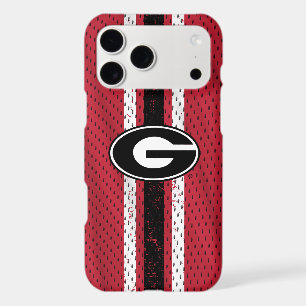 Georgia Bulldogs Logo Jersey iPhone 17 Pro Max Case
