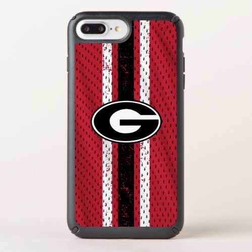 Georgia Bulldogs Logo  Jersey Speck iPhone Case