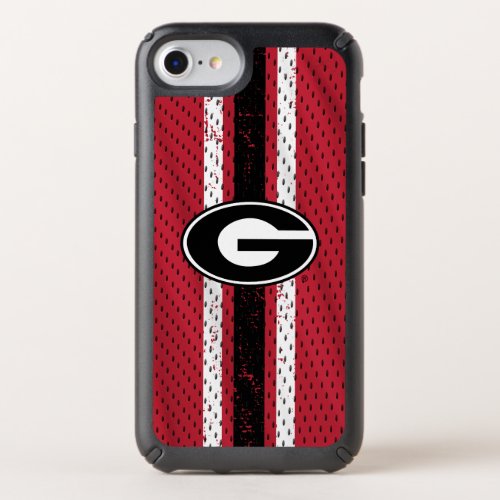 Georgia Bulldogs Logo  Jersey Speck iPhone SE876s6 Case