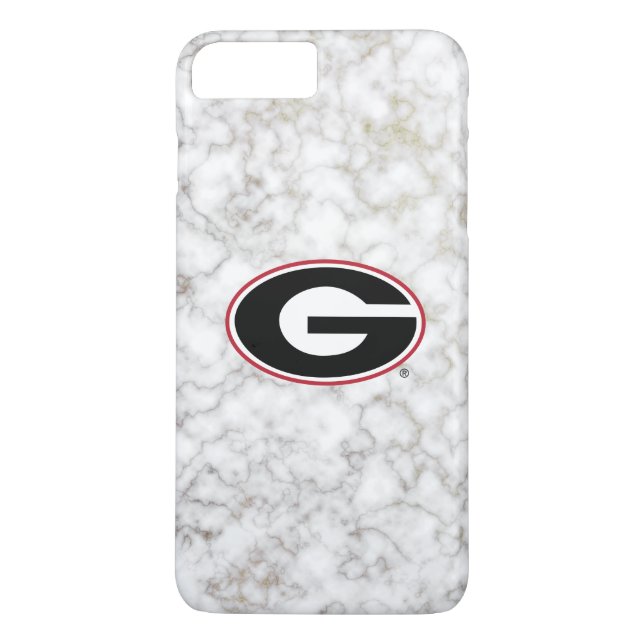 Georgia Bulldogs Logo | Marble Case-Mate iPhone Case (Back)