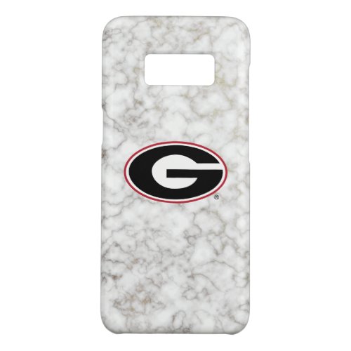 Georgia Bulldogs Logo  Marble Case_Mate Samsung Galaxy S8 Case