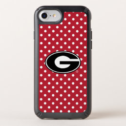 Georgia Bulldogs Logo | Polka Dot Pattern Speck iPhone SE/8/7/6s/6 Case