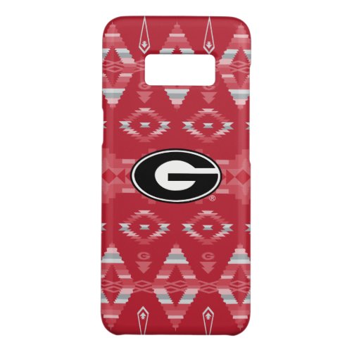 Georgia Bulldogs Logo  Tribal Pattern Case_Mate Samsung Galaxy S8 Case