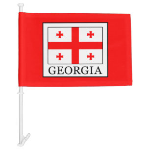 Georgia Car Flag