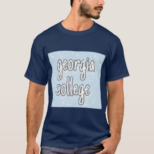 GEORGIA COLLEGE AND STATE GCSU STICKER Oversized T-Shirt