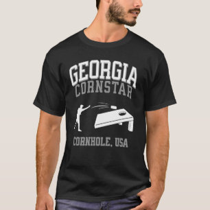 Georgia Cornstar Lucky Cornhole Tournament T-Shirt