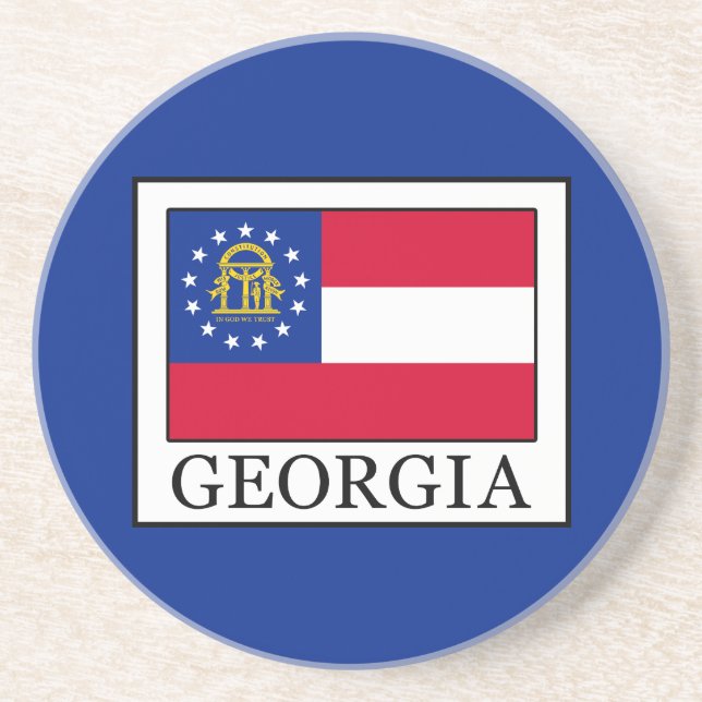 Georgia Drink Coaster (Front)