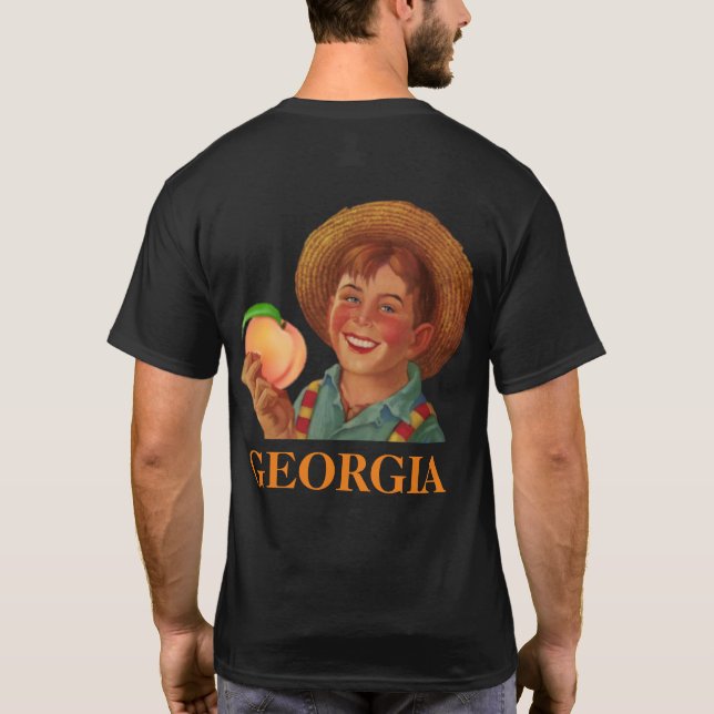 GEORGIA FARMER (Classic Retro) T-Shirt (Back)