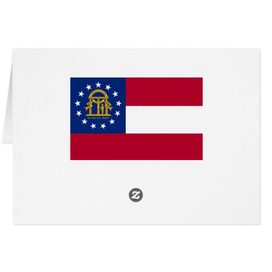 Georgia Flag (Back Horizontal)