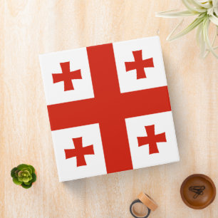 Georgia flag 3 ring binder