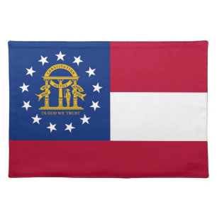 Georgia Flag American MoJo Placemat