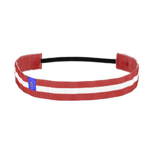 Georgia flag athletic headband