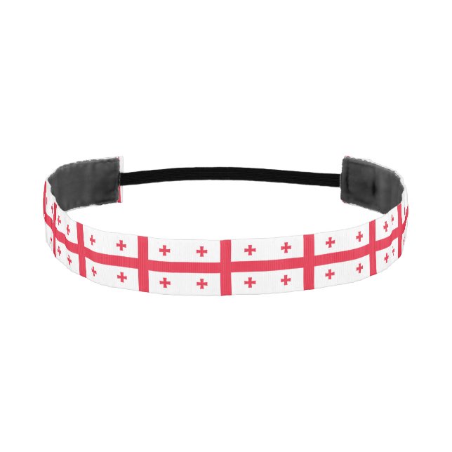 Georgia Flag Athletic Headband (Front)