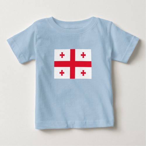 Georgia Flag Baby T_Shirt