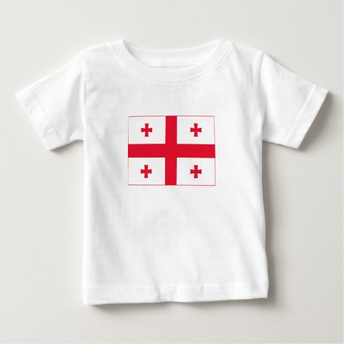 Georgia Flag Baby T_Shirt