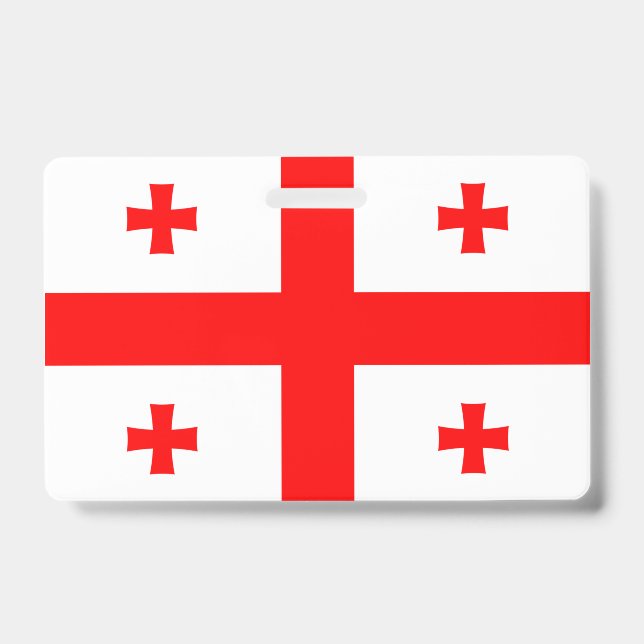 Georgia Flag Badge (Front)