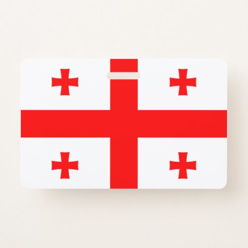 Georgia Flag Badge