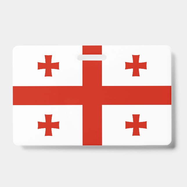 Georgia flag badge (Front)