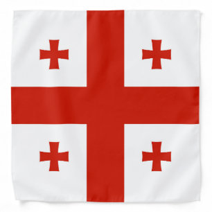 Georgia flag bandana