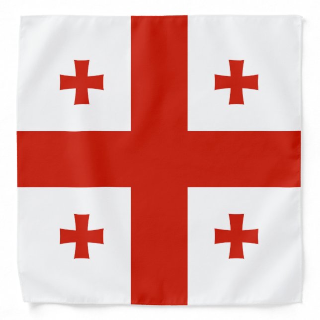 Georgia flag bandana (Front)