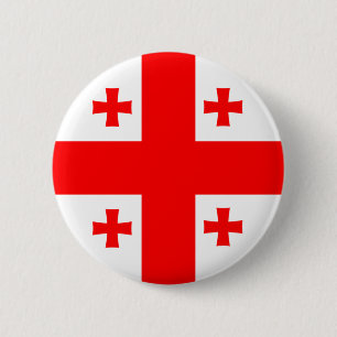 Georgia flag Button