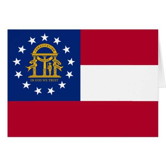 Georgia Flag Cards (Front Horizontal)