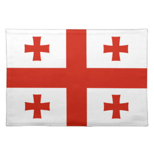 Georgia flag cloth placemat