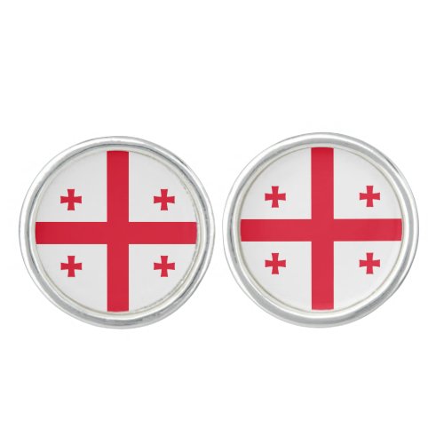 Georgia Flag Cufflinks