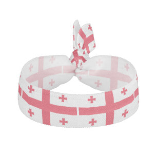 Georgia Flag Elastic Hair Tie