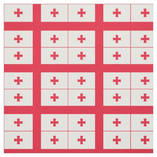 Georgia Flag Fabric