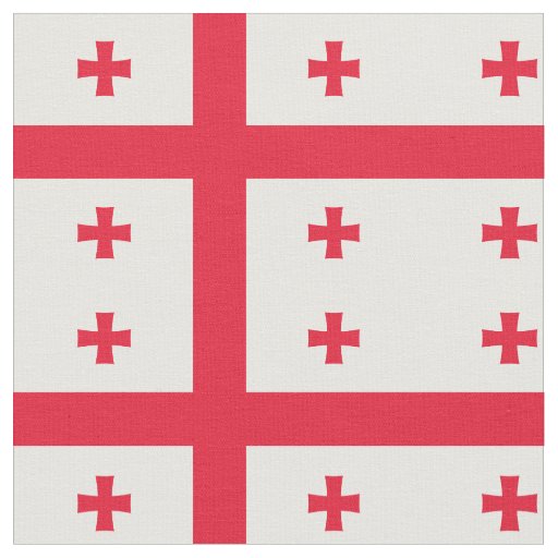 Georgia Flag Fabric
