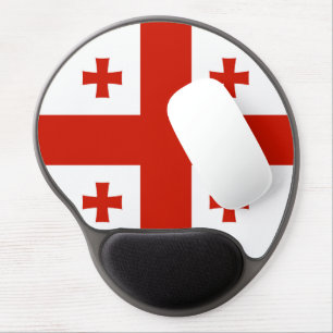 Georgia flag gel mouse pad