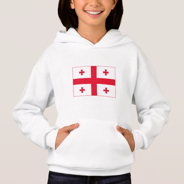 Georgia Flag Hoodie (Front)