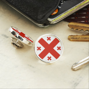 Georgia flag lapel pin