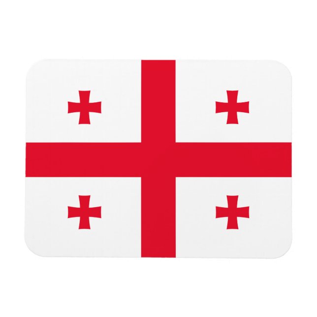 Georgia Flag Magnet (Horizontal)