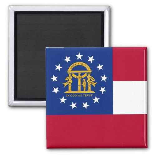 Georgia Flag Magnet