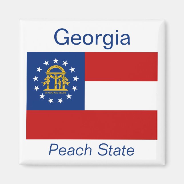 Georgia Flag Magnet (Front)