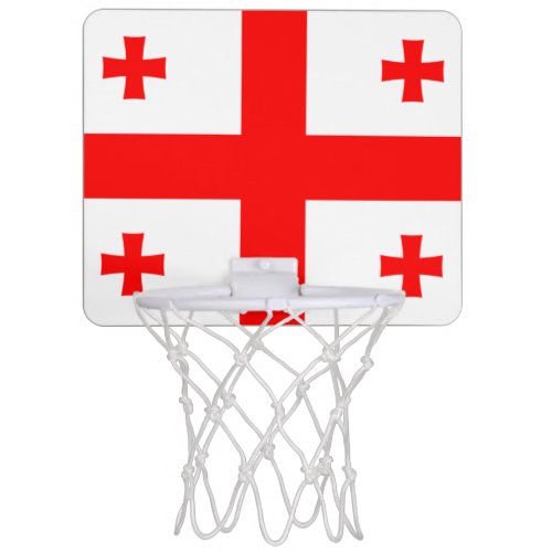 Georgia Flag Mini Basketball Hoop