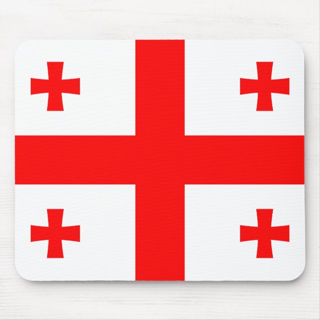 Georgia Flag Mouse Pad (Front)