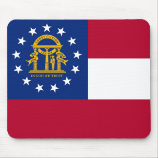 Georgia Flag Mouse Pad