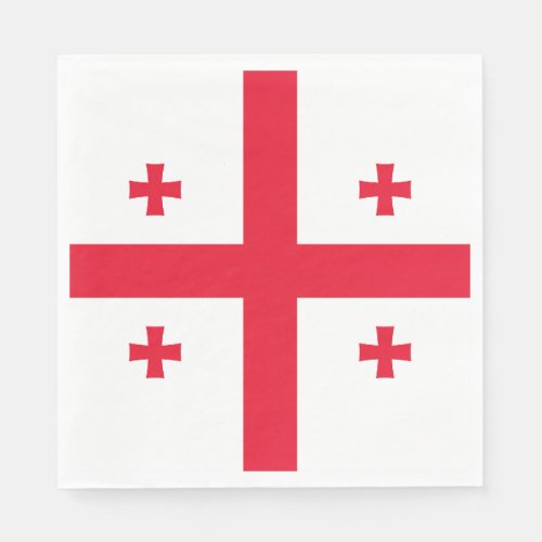 Georgia Flag Napkins