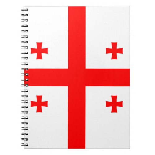 Georgia Flag Notebook