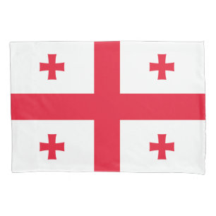 Georgia Flag Pillow Case