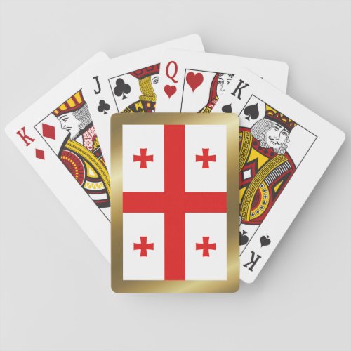 Georgia Flag Playing Cards
