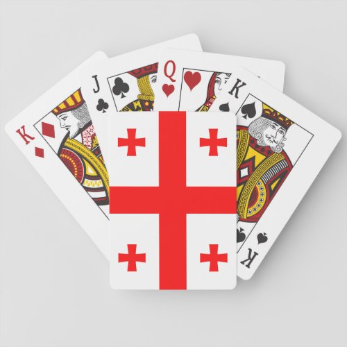 Georgia Flag Playing Cards